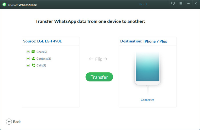 Migrate whatsapp to ios